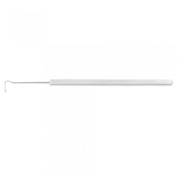 Helveston Muscle Hook Fig. 2 Stainless Steel, 13 cm - 5" Tip Length 10 mm 